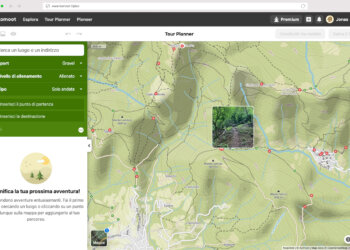 Trail view di Komoot: il test