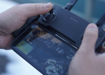 drone per viaggi in bici