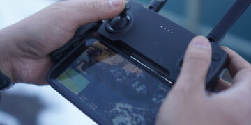 drone per viaggi in bici